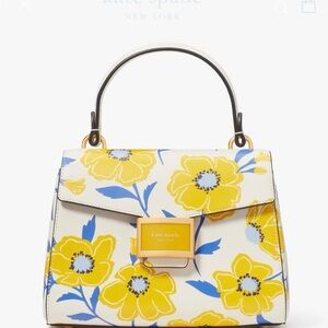 NWT Kate Spade Floral Handbag - Unique and Stunning